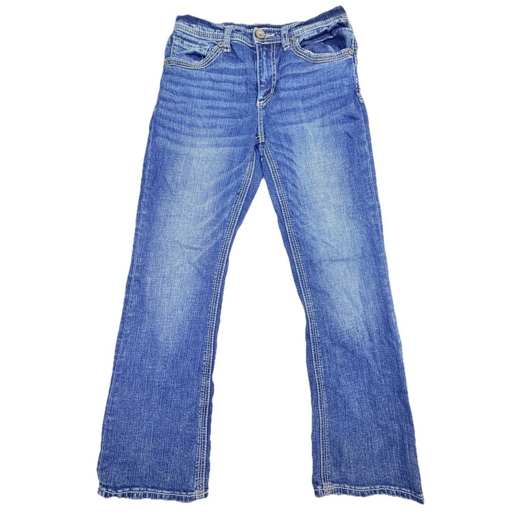 BKE Conner Bootcut Jeans Womens Size 12 Medium Wash‎ Stretch Denim 26 Inseam